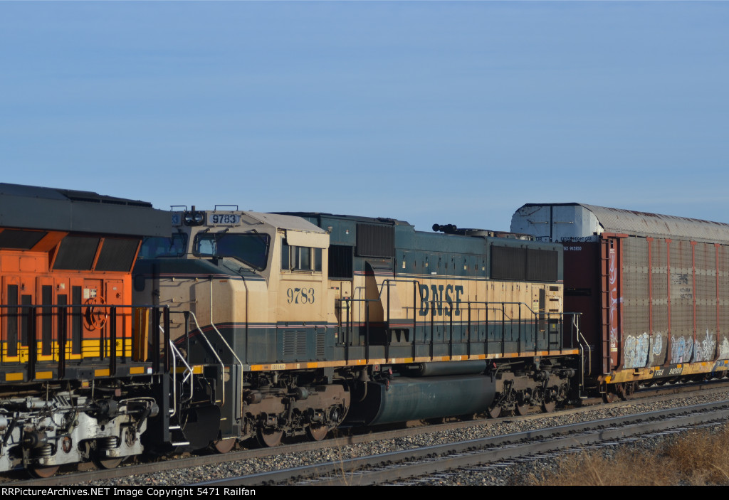 BNSF 9783 - Roster